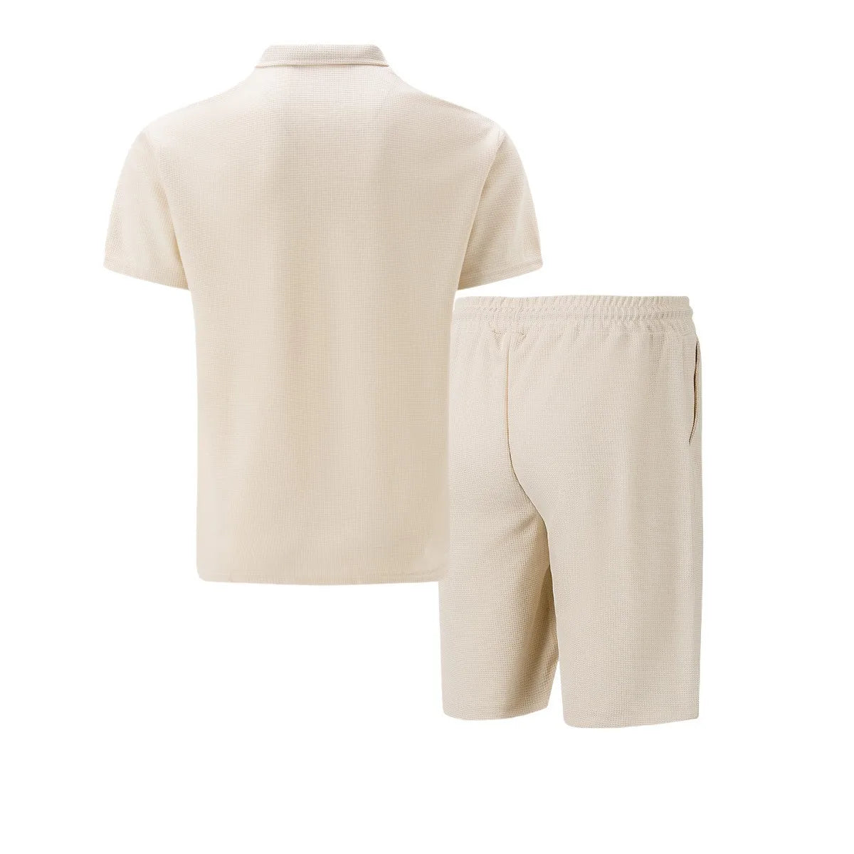 JanDiva Milan Luxe Zomerset Heren – Shirt met Broek – Zwart / Wit / Blauw / Grijs / Beige